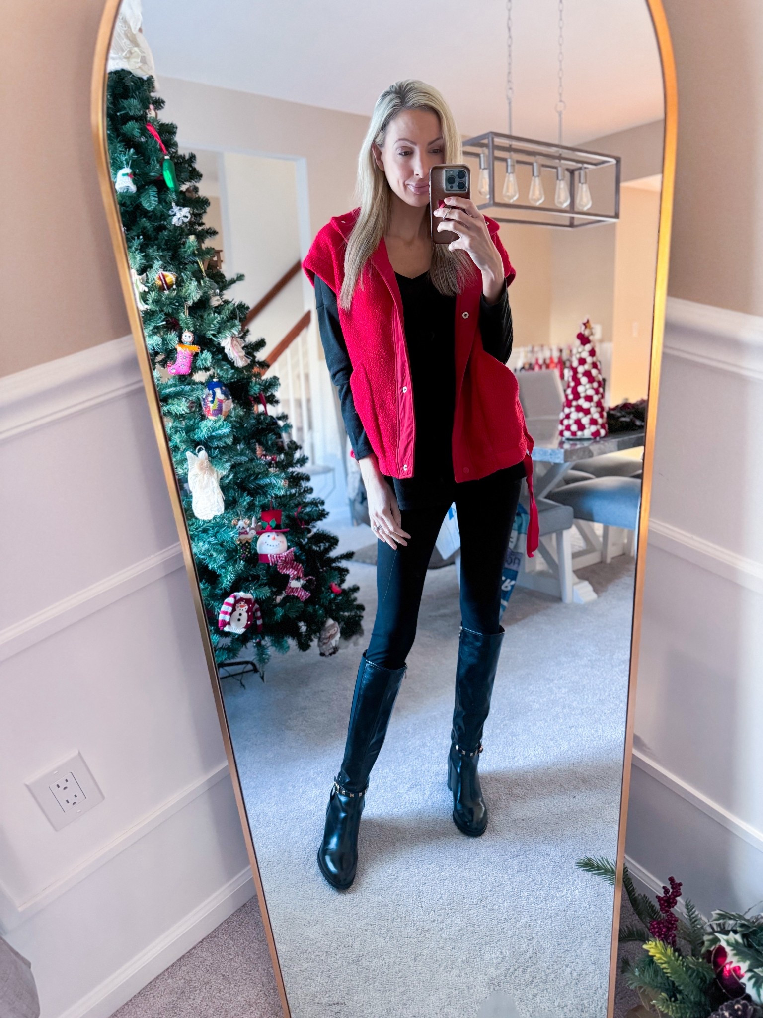 Winter outfit
Tall boots
Free People vest lookalike 

#LTKTall

#LTKootd #LTKSaleAlert #LTKBump