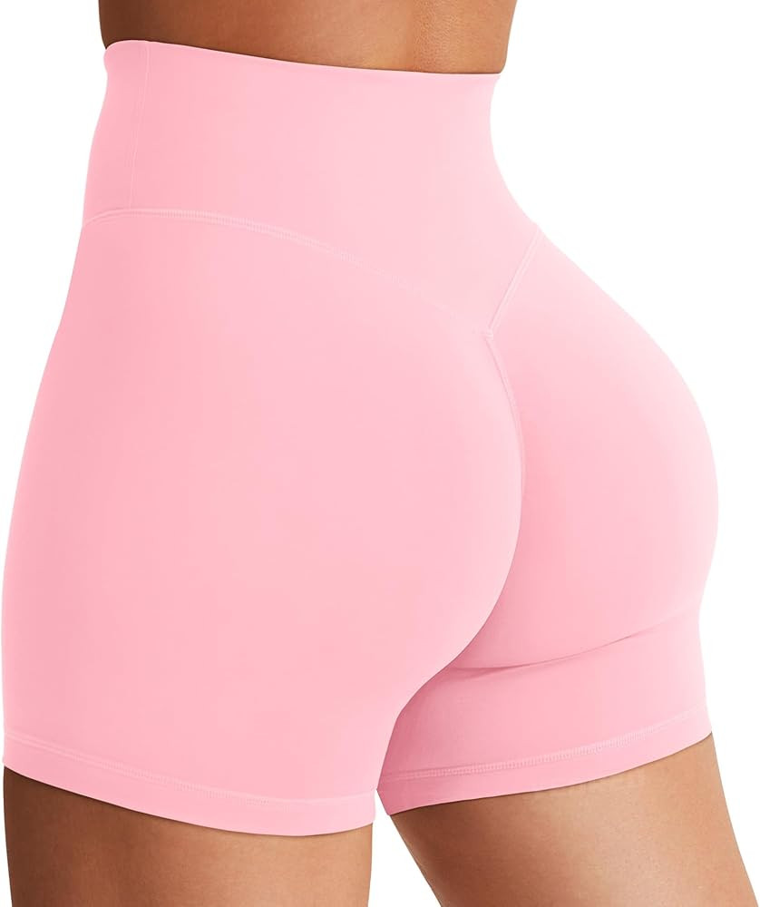 YEOREO Women's Biker Shorts 3.6" /4.5" / 6" Workout Gym Shorts Craze High Waist Tummy Control Hid... | Amazon (US)