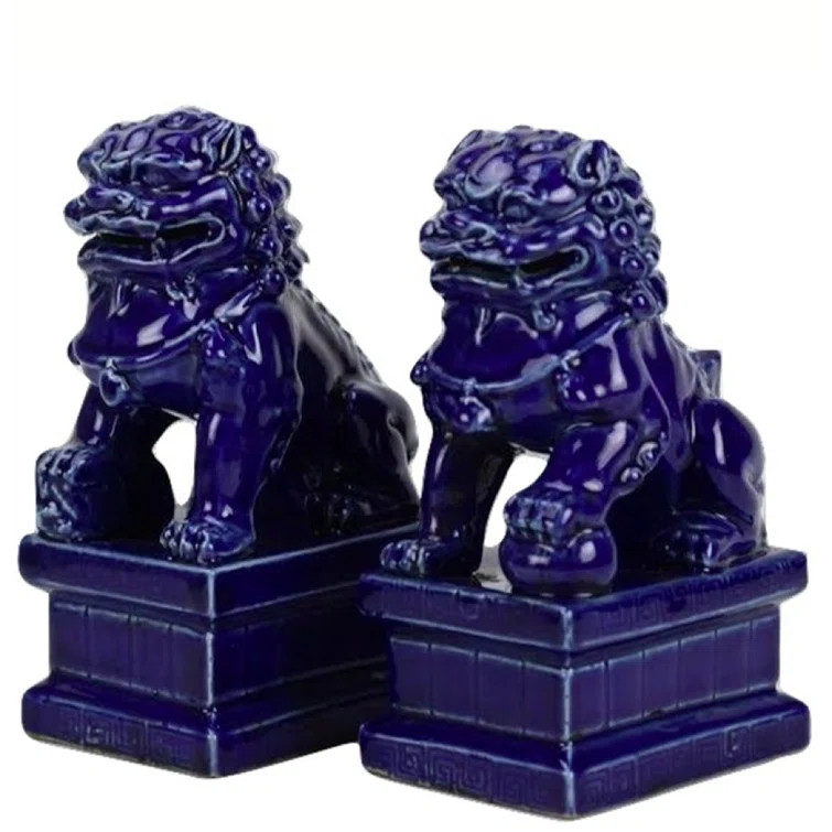 MINI PALE GREEN FOO DOGS | Wayfair North America