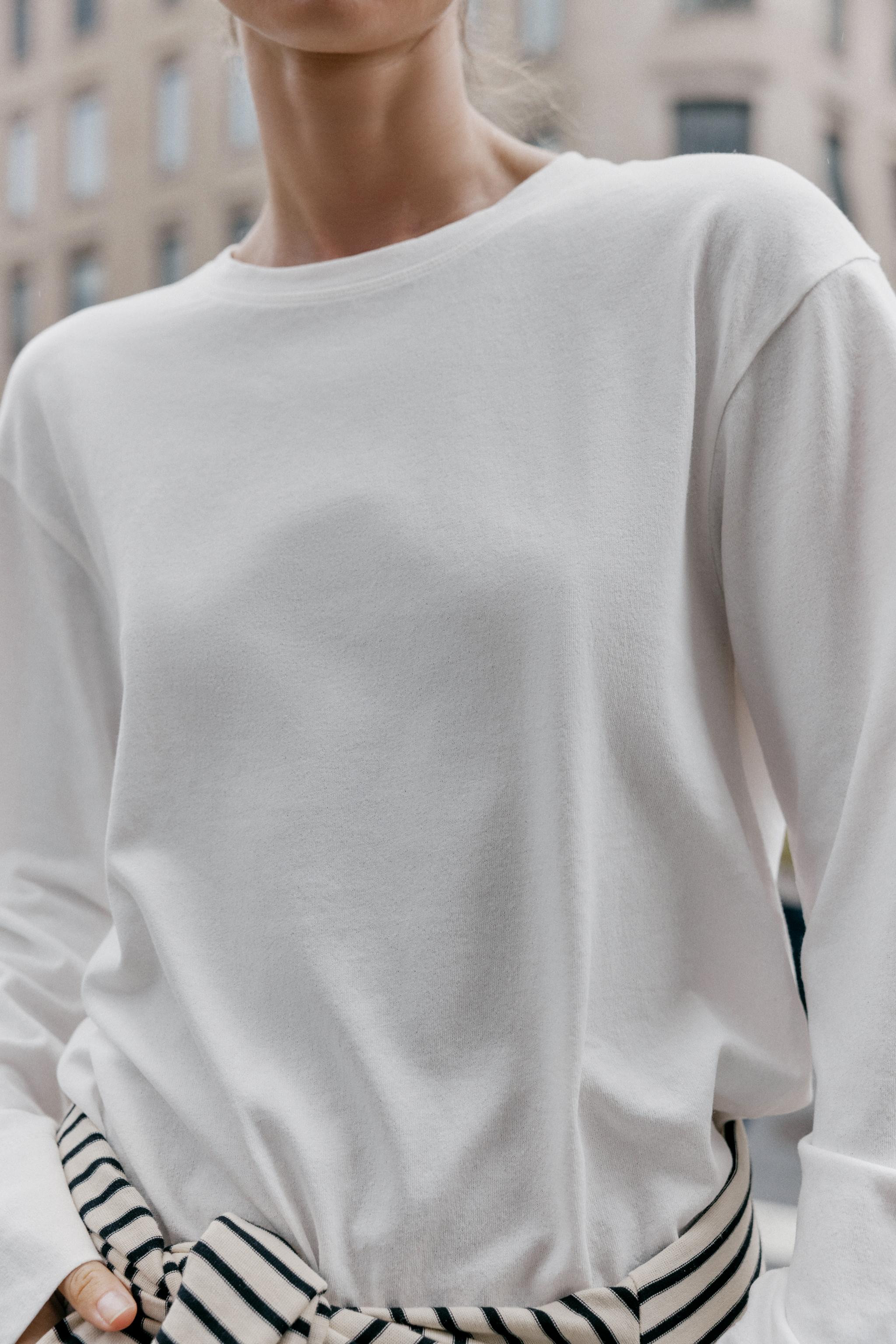 RUSTIC COTTON T-SHIRT | Zara UK
