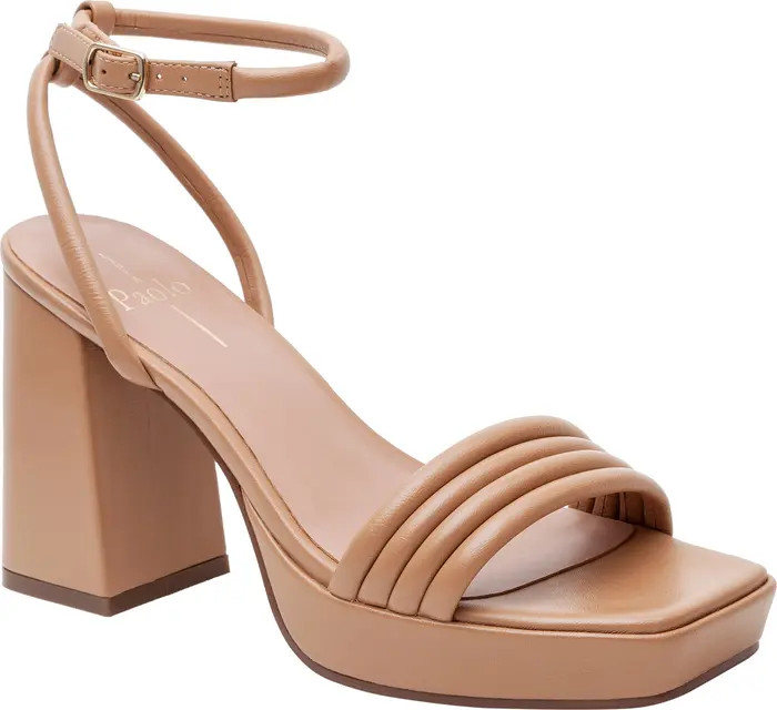 Linea Paolo Eve Ankle Strap Platform Sandal | Nordstrom | Nordstrom