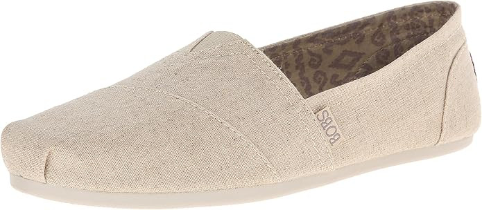 BOBS from Skechers Women's Plush Fashion Slip-On Flat | Amazon (US)