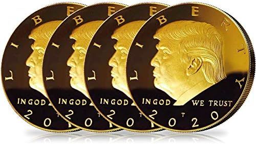 Trump Coin Keep America Great 45th President Commemorative Coin American Eagle Coin Novelty Chall... | Amazon (US)