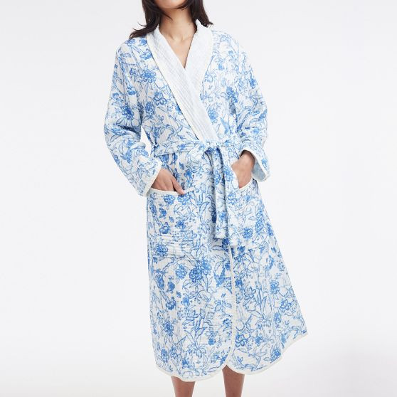 Sanderson Cotton Robe | Mark and Graham