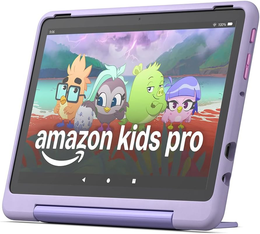 Amazon Fire HD 10 Kids Pro tablet (newest gen)| ages 6–12, long battery life, includes ads-free... | Amazon (UK)
