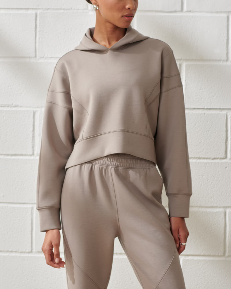 YPB neoKNIT Wedge Popover Hoodie | Abercrombie & Fitch (US)