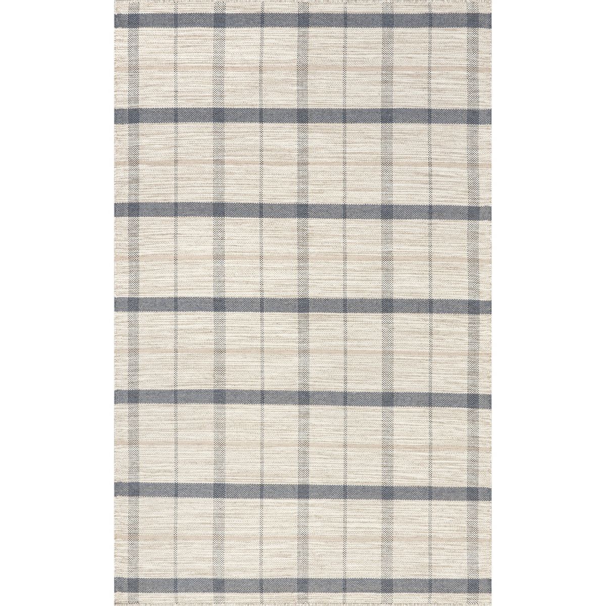 nuLOOM Tallulah Vintage Plaid Wool Blend Area Rug | Target