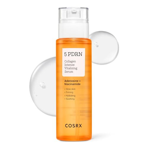 COSRX 5 PDRN Collagen Intense Vitalizing Serum - Korean Serum for Skin Firming & Glowing with Salmon DNA, Centella, Lactobacillus PDRN & Collagen, Korean Skin Care (3.38 fl.oz.) | Amazon (US)