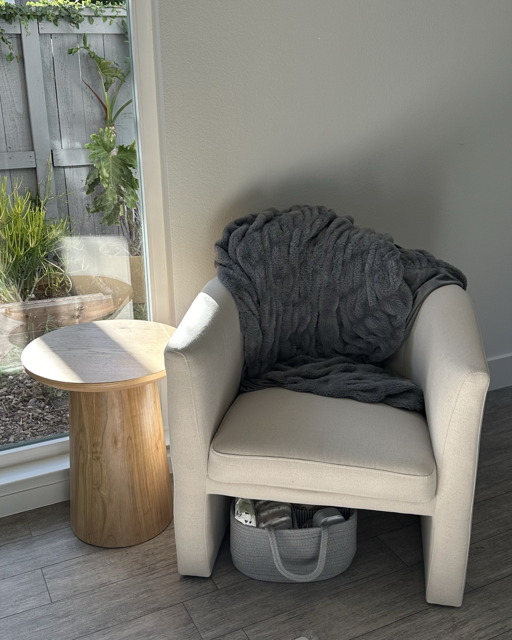 New furniture! The accent barrel chair from Threshold designed with Studio McGee collection and side table from the Hearth & Hand with Magnolia collection at Target. This is a great addition to our family room and makes a perfect spot for my morning coffee. 

#LTKSeasonal #LTKHome #LTKSaleAlert