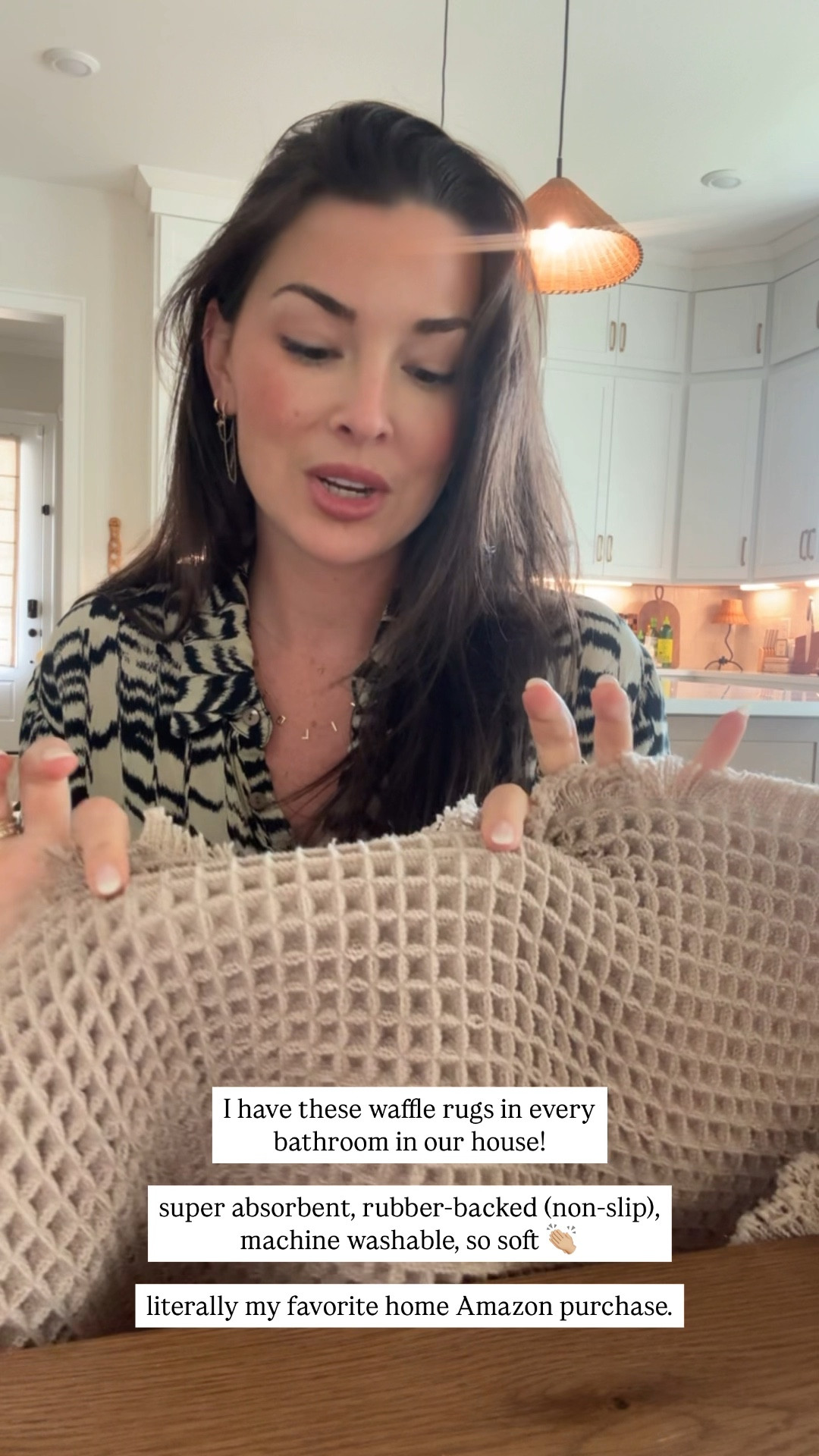 My favorite Amazon home find! Super absorbent non slip machine-washable waffle mat rugs! We have these in every bathroom in our home !

#LTKHome #LTKStyleTip