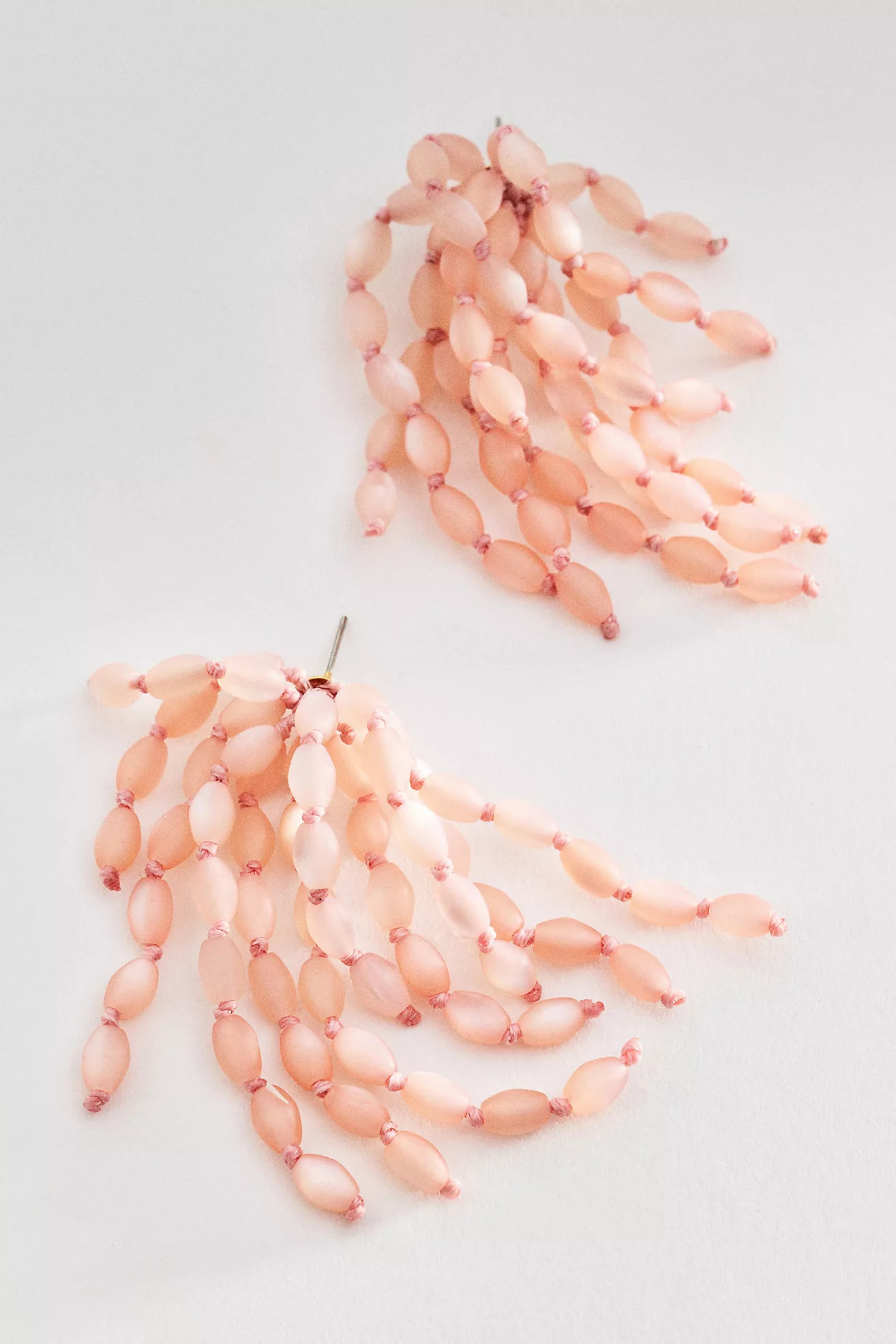 Beaded Fringe Statement Earrings | Anthropologie (US)