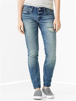 1969 destructed always skinny skimmer jeans | Gap US