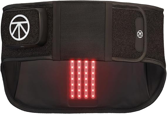 Therabody ThermBack LED – 4-in-1 Back wrap with Heat, far Infrared, Vibration, and LED Light th... | Amazon (US)
