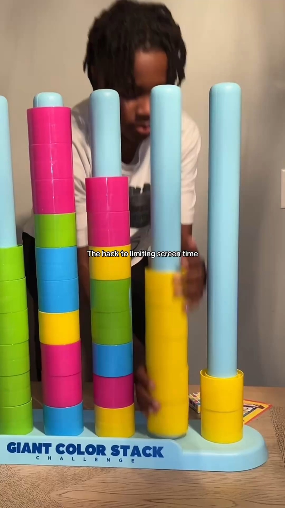 If you want them off the screens, give em a fun alternative! Pollen is HIGH so my kiddos are literally better IN HOUSE! This Giant Stack game has been keeping the busy while also challenging their minds! #gamenight #limitscreentime #funindoors #boardgames

#LTKHome #LTKKids #LTKActive