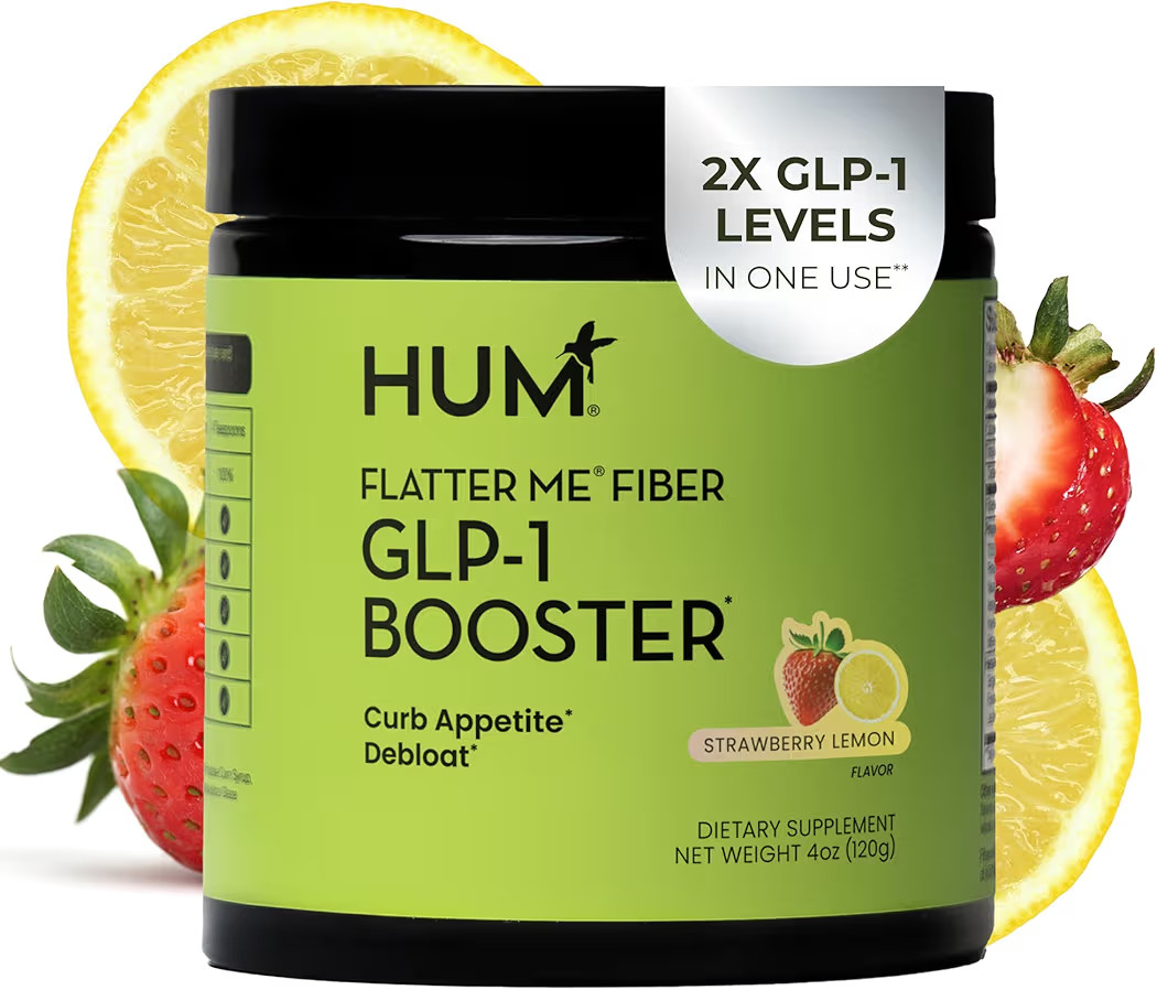 HUM Flatter Me Fiber Supplement for Women & Men, Prebiotics & Digestive Enzymes to Support Weight... | Amazon (US)