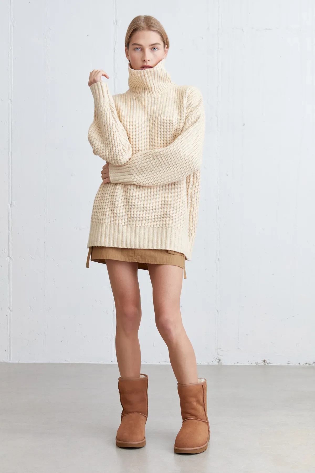 OVERSIZED CREWNECK SWEATER | OAK + FORT
