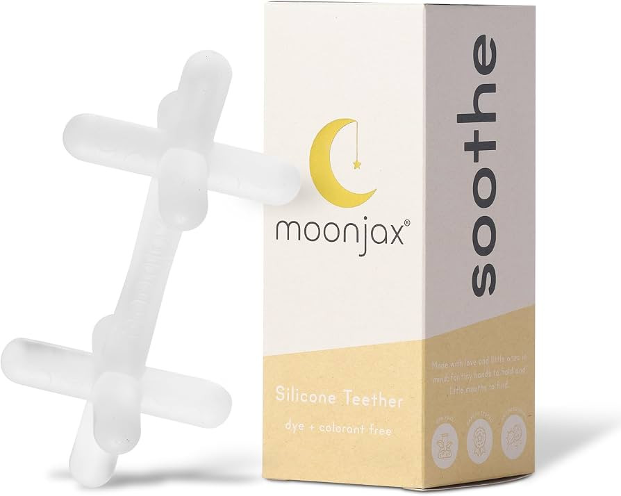 Silicone Baby Teething Toys - Baby teether for Infants, Toddlers, Newborns, CPSIA Certified, FDA ... | Amazon (US)