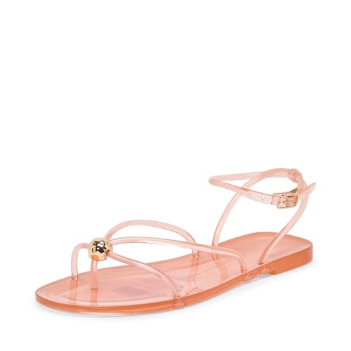 Dolce Vita Women's Kenley Vinyl Sandal, Rose, 6 | Amazon (US)