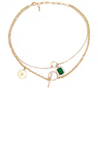 petit moments Tommy Necklace in Gold from Revolve.com | Revolve Clothing (Global)