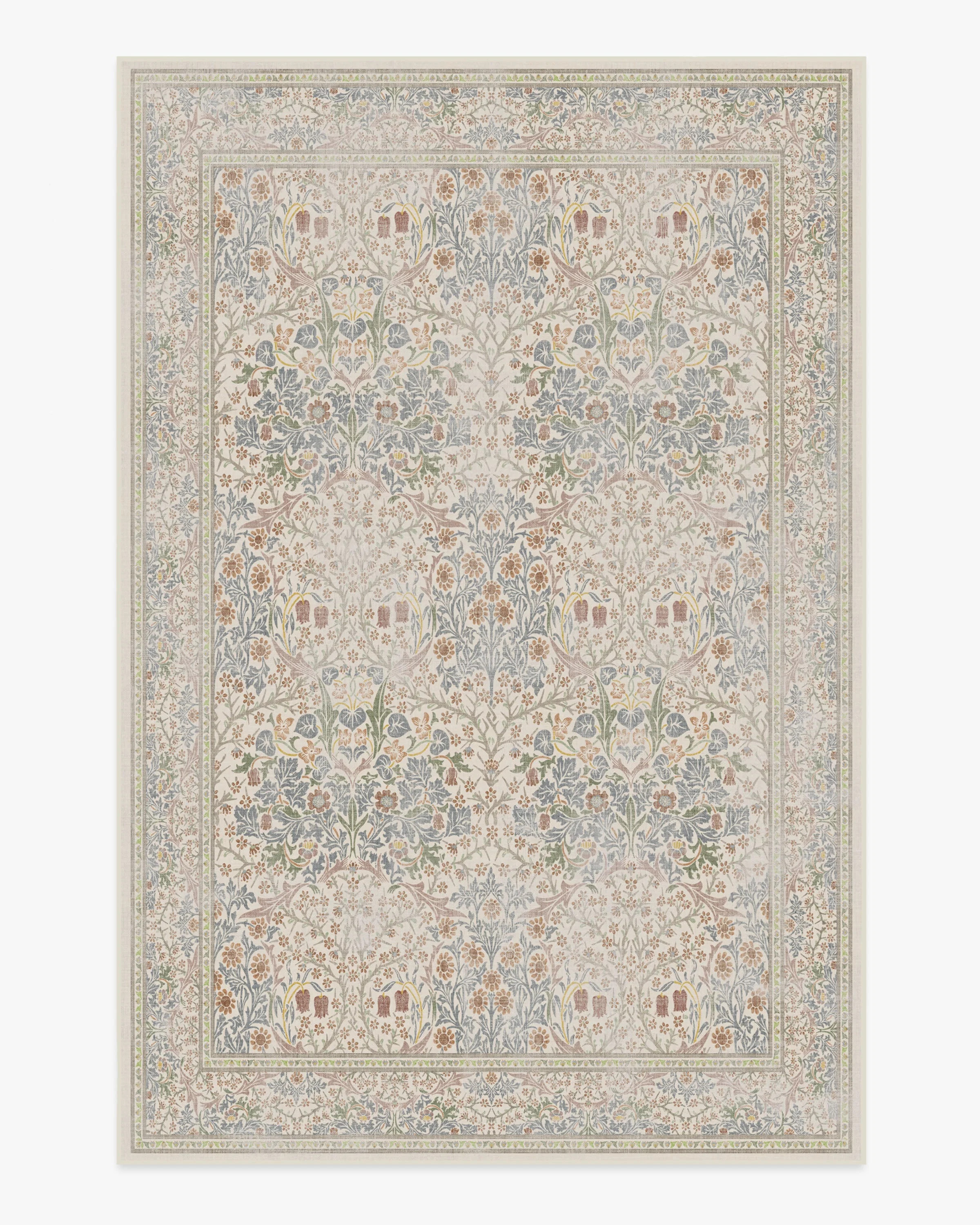 Morris & Co. Blackthorn Ivory Rug | Ruggable | Ruggable