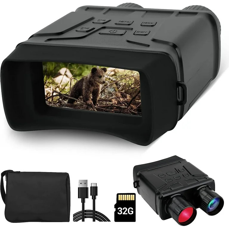 BEBANG Night Vision Goggles, 7 Level Infrared Digital Night Vision Binoculars 32GB HD Photo And V... | Walmart (US)