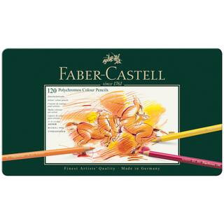 Faber-Castell Polychromos 120 Color Colored Pencil Set in Metal Tin | 3.8 mm | Michaels® | Michaels Stores