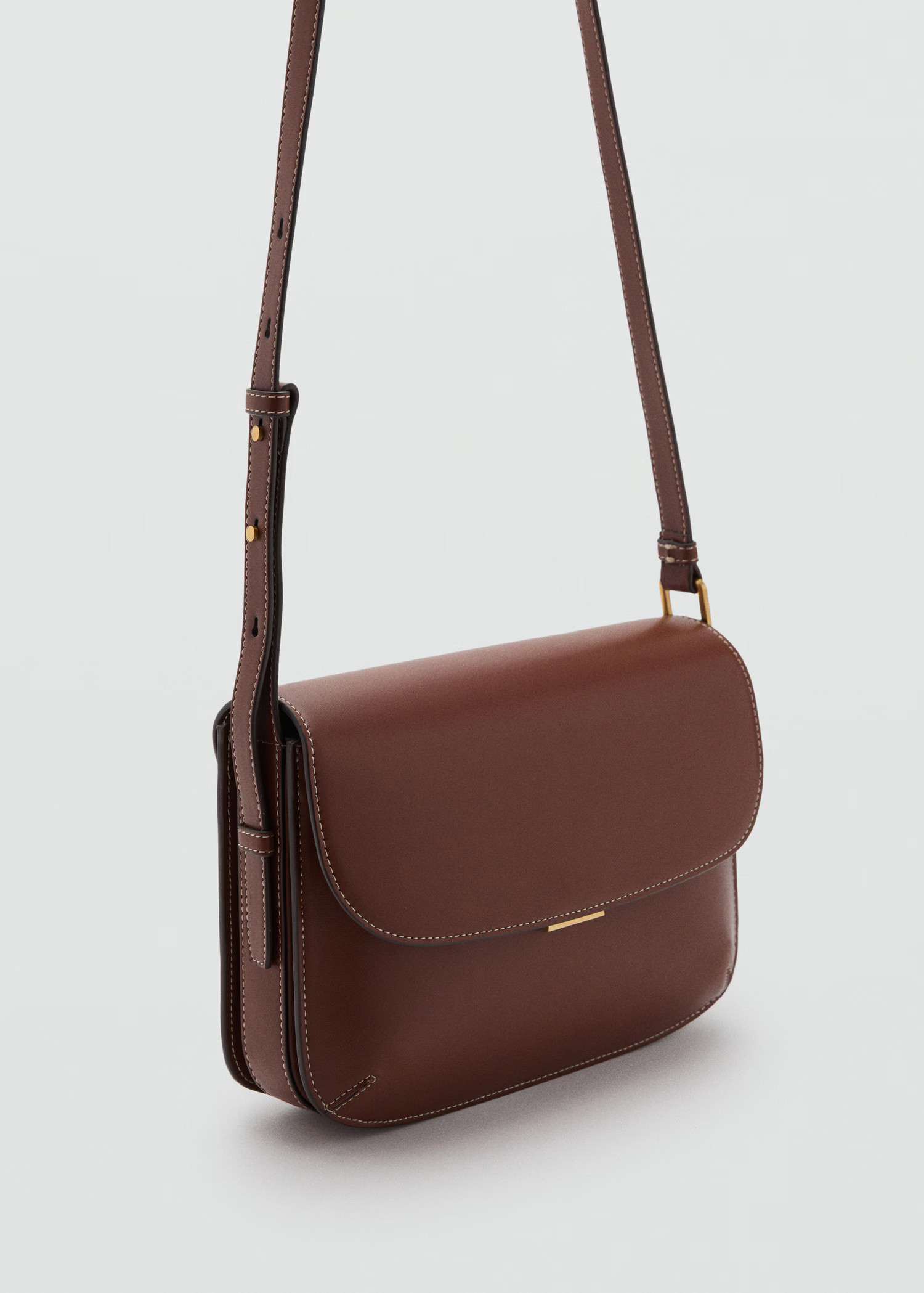 Crossbody bag with flap - Women | MANGO USA | Mango (US/MX/AU)