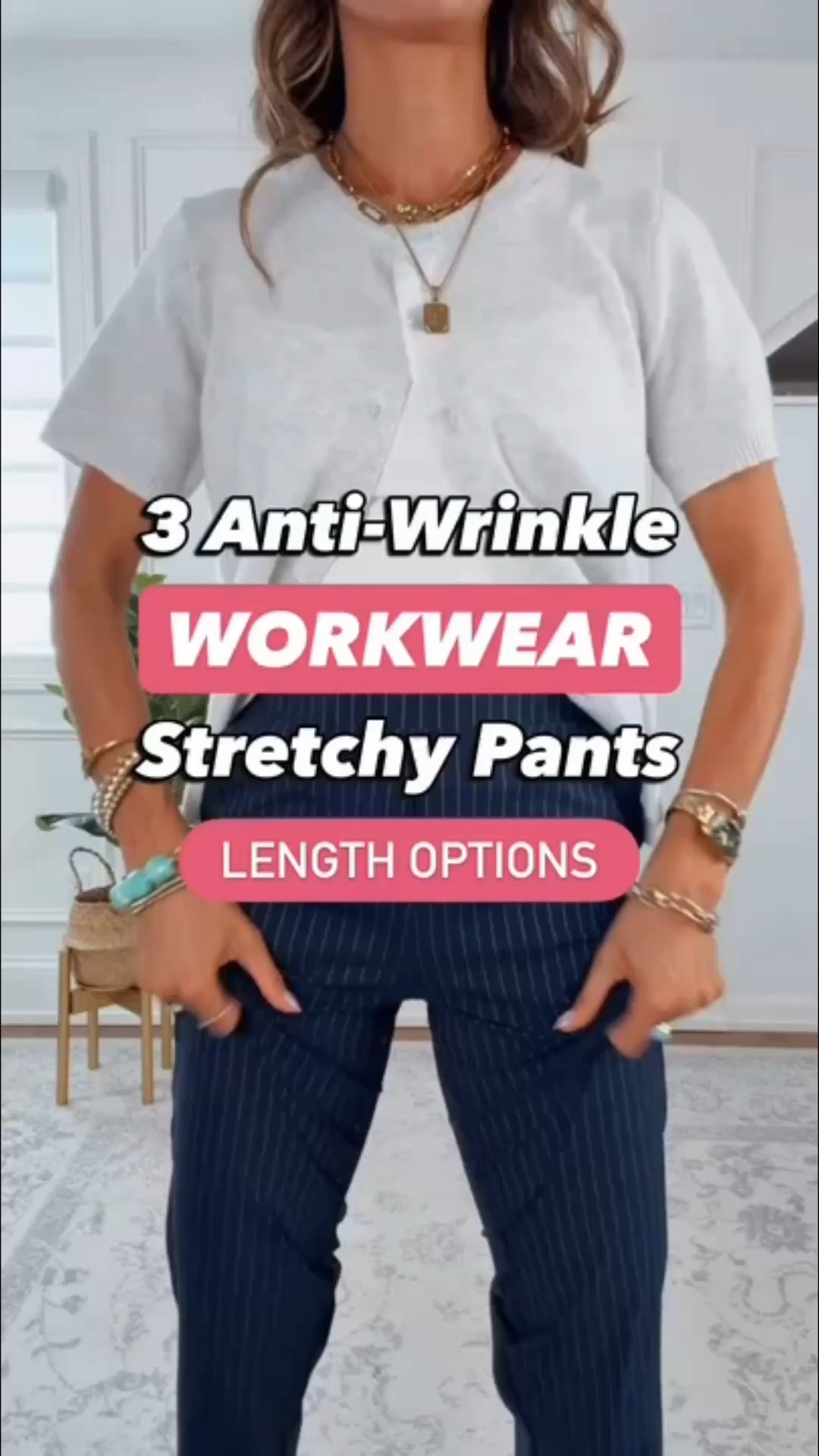 Anti-Wrinkle Workwear Stretchy Pants | workwear | stretchy work pants | Amazon workwear | office outfit

#LTKootd #LTKgrwm #LTKWorkwear