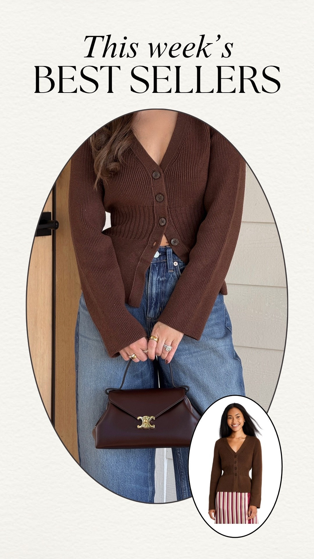 This sweater is soooo flattering and the jeans are only $40!! Both were weekly best sellers!! Jeans are medium wash

#LTKmomlife #LTKootd #LTKgrwm