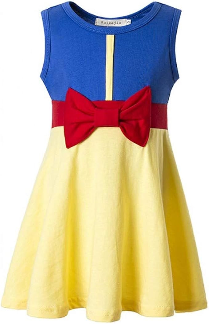 Waruila Snow White Dresses for Girls Snow Queen Pricess Costume | Amazon (US)