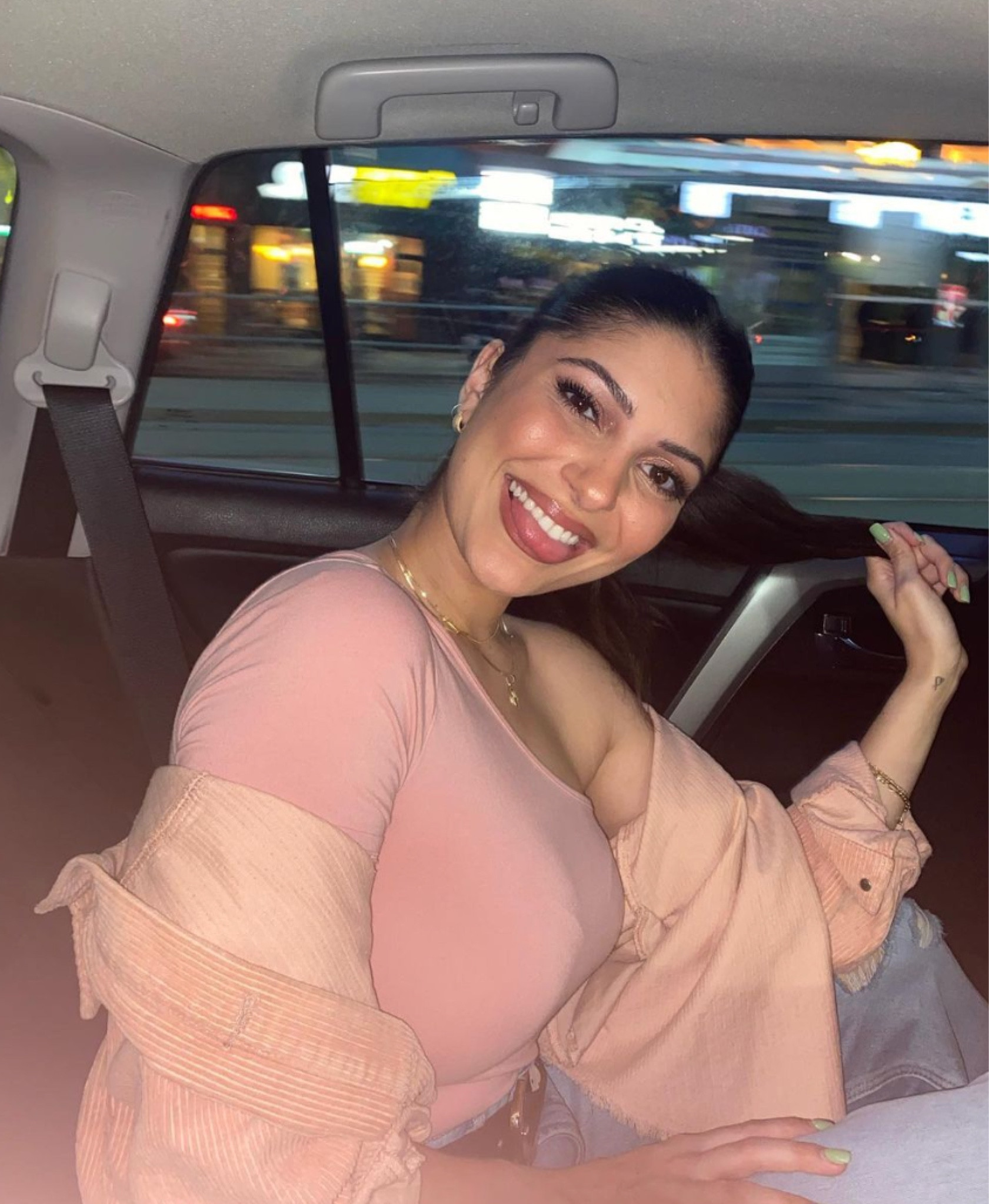 Pretty in pink 🌸 Had to share my makeup look for this post! 

#LTKbeauty #LTKFind #LTKstyletip