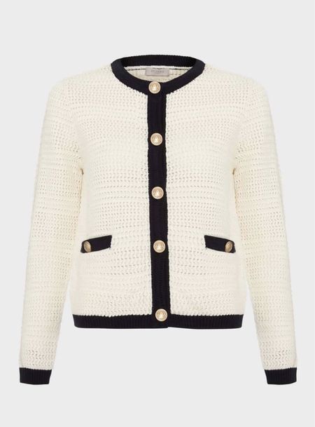 Boxy, knitted cardigan 

#LTKeurope #LTKover40 #LTKSeasonal