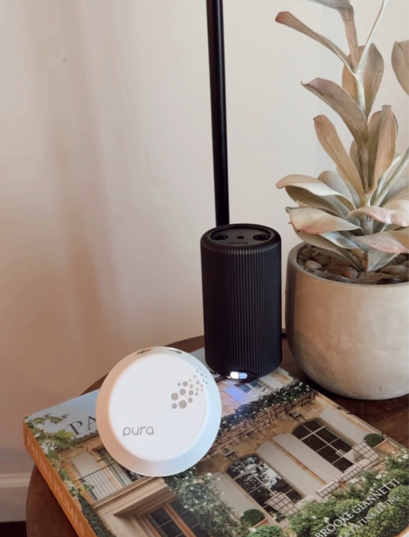 Mixing old with the new! I’ve had my Pura 4 diffuser for 5 years and am so excited to add the new Pura PLUS Smart Fragrance Diffuser  for my larger spaces! #Pura #PuraPartner #ScentTheSeason