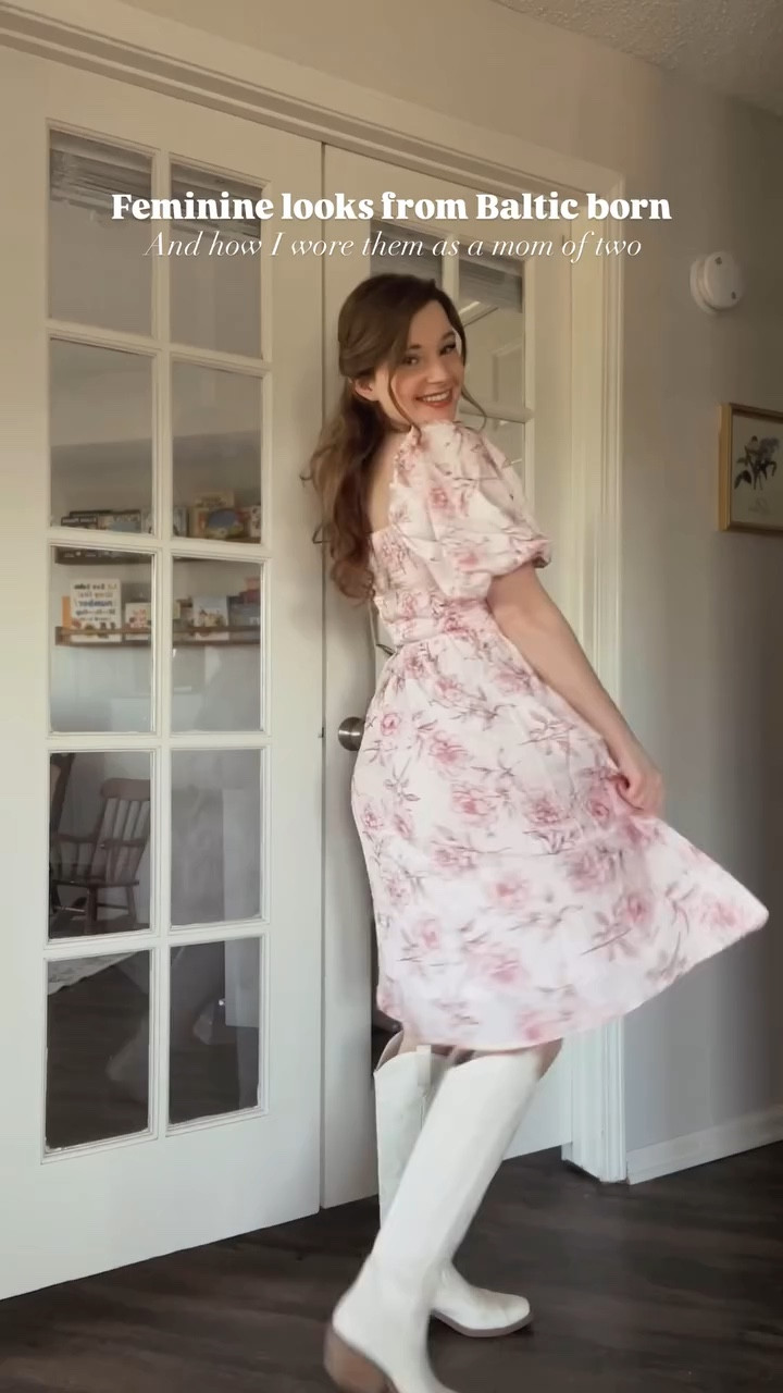 Baltic Born makes the prettiest pieces to feel graceful, feminine, and still comfortable enough to chase little ones and run a home. 🌸🎀🧺

Because style doesn’t have to stop with motherhood-it just gets softer.🤍 I love that they carry so many natural fiber options that are modest, made to last, and are sized to fit real women’s bodies through various seasons of life & motherhood. 

Which look is your favorite? Save this video for when you’re needing feminine outfit inspo! 💞

@balticbornclothing 
#femininestyle #modestfashion #balticborn #softmotherhood #momstyle #balticbornpartner