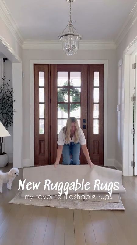 Use my code LIFEONCEDARLANE10 to save 10% on these pretty new washable rugs from Ruggable!! 
(4/29)

#LTKVideo #LTKhome #LTKstyletip
