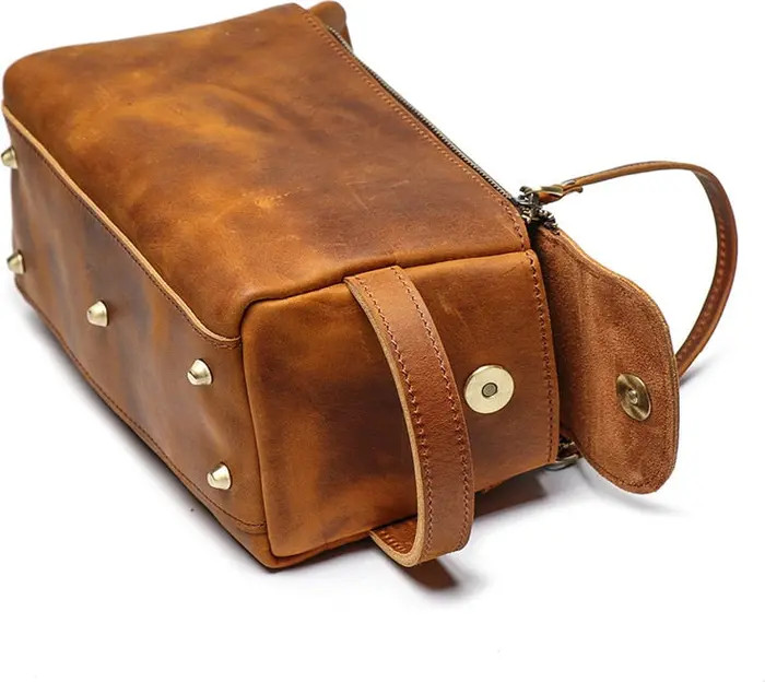Dado Leather Dopp Kit | Handmade Leather Toiletry Bag | Nordstrom