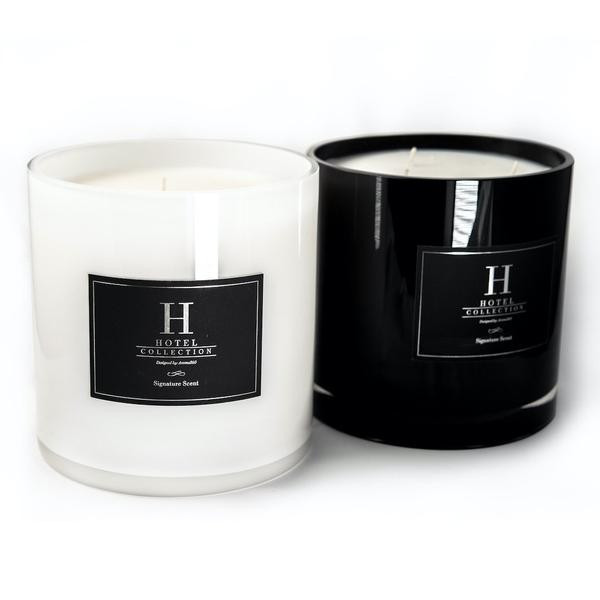 Deluxe Black Velvet Candle | Hotel Collection