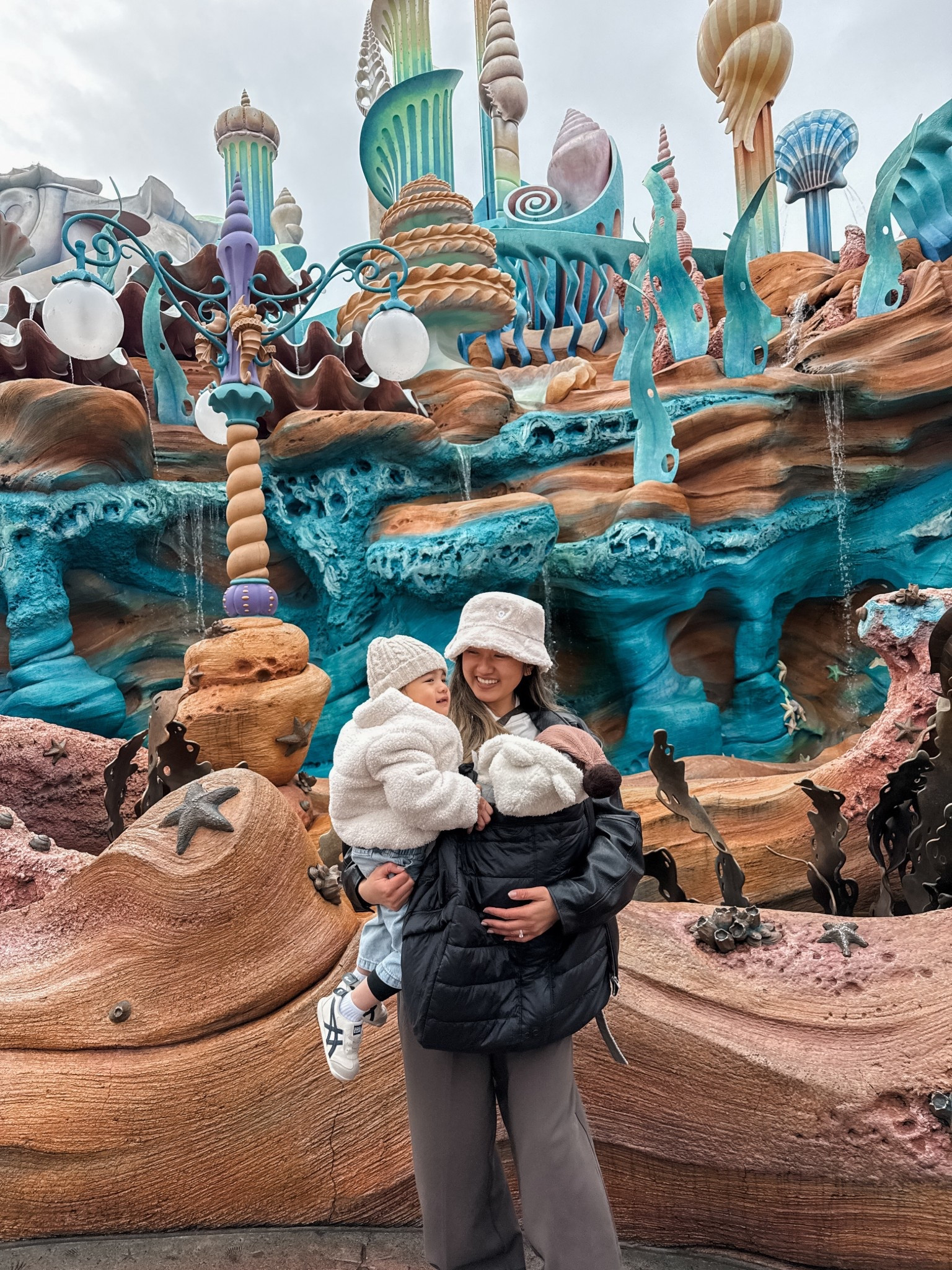tokyo disney sea! carrying 40lbs in my arms 😅 #momof2 #tokyo #disneysea #japan #travels 

#LTKTravel #LTKBaby #LTKKids