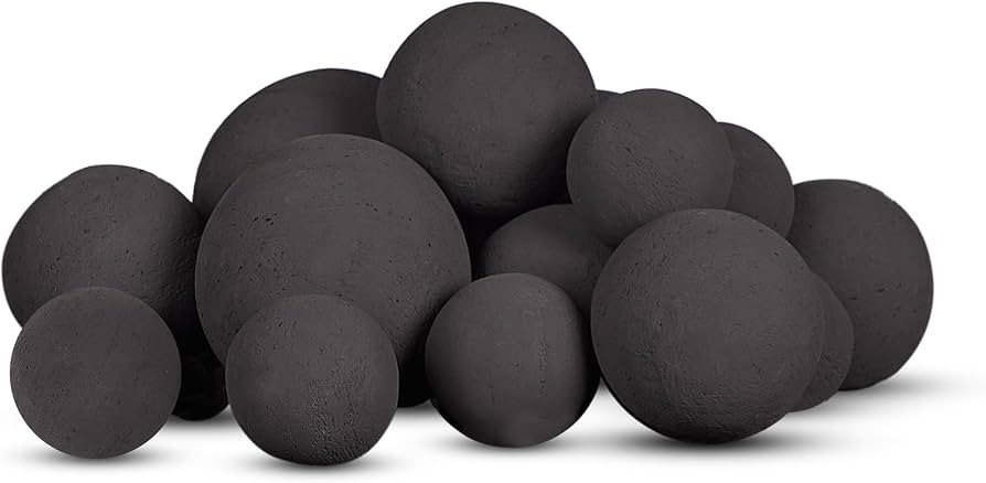 20-Piece Outdoor Fire Pit Sphere Set by Real Flame | Amazon (US)