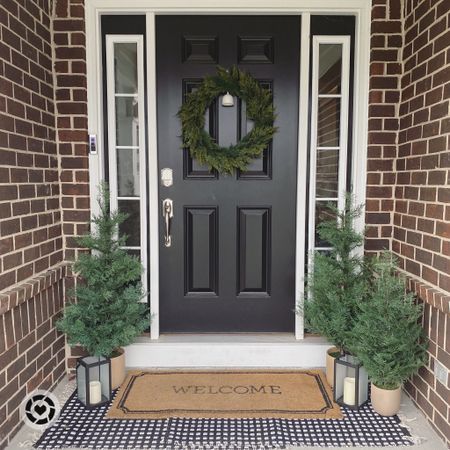 It’s time to create some elaborate or simple holiday porches?  Which are you?!  Simple or more elaborate?  Here’s a simple way to bring a winter feel with major ease! 

#LTKhome #LTKSeasonal #LTKHoliday