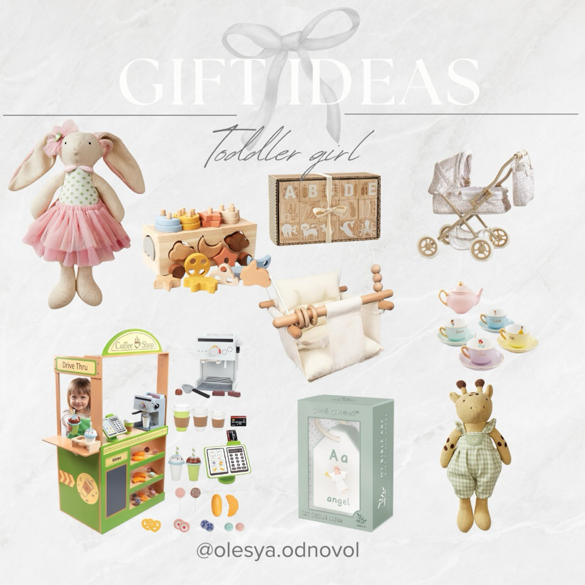 Loving these gifts for a toddler girl this Christmas! 

Olesya Odnovol, Christmas gifts, toddler girl gifts, toddler gifts, gift guide, girls christmas gifts #LTKKids #LTKHoliday #LTKGiftGuide