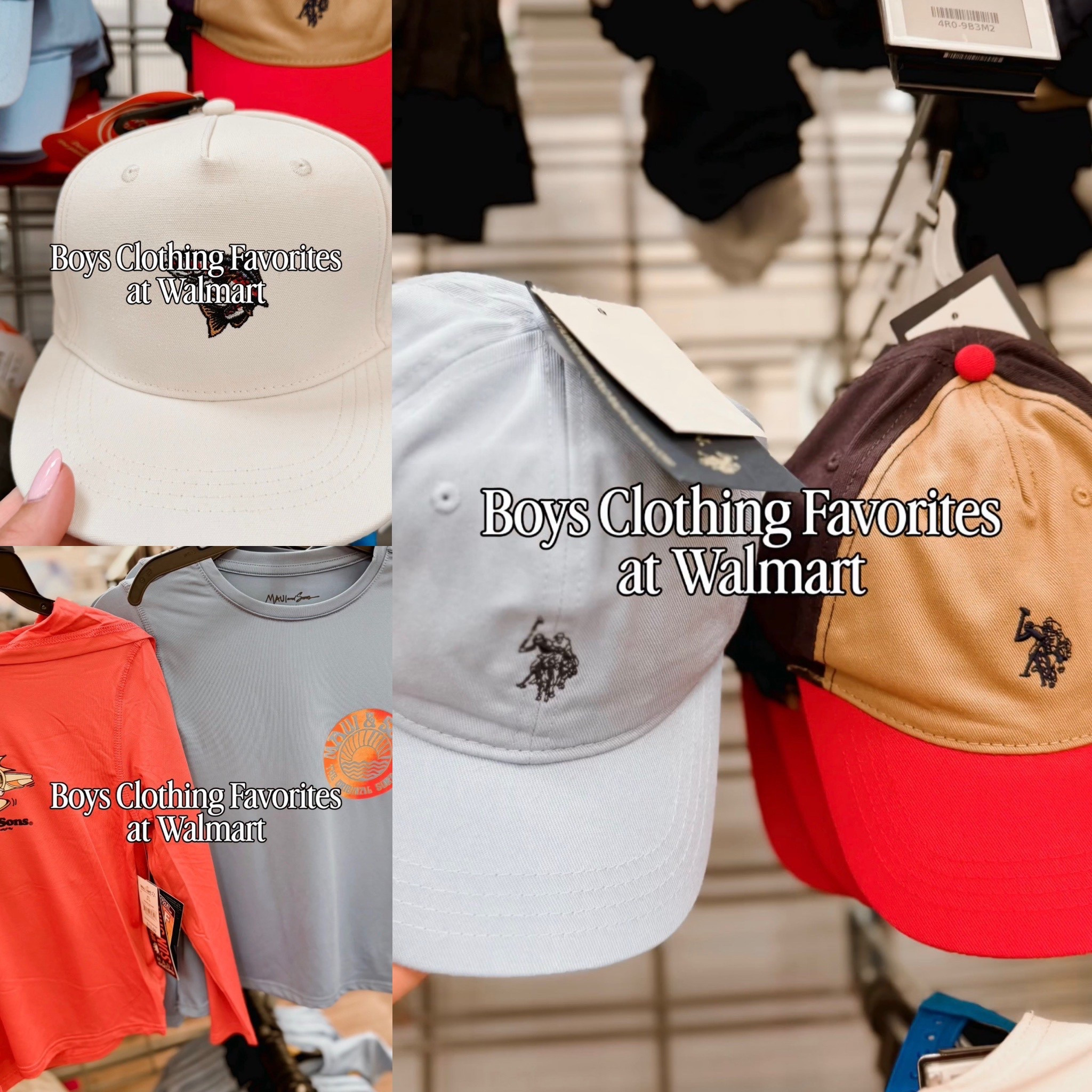 How adorable are these kids hats from Walmart?! These are giving ralph lauren vibes at walmart prices and i’m here for it! 

boys hats, ralph lauren, walmart finds, walmart kids, walmart boy finds, boys baseball hat, affordable fashion finds, boy mom, mom life, cute kids clothes

#LTKKids #LTKmomlife #LTKootd