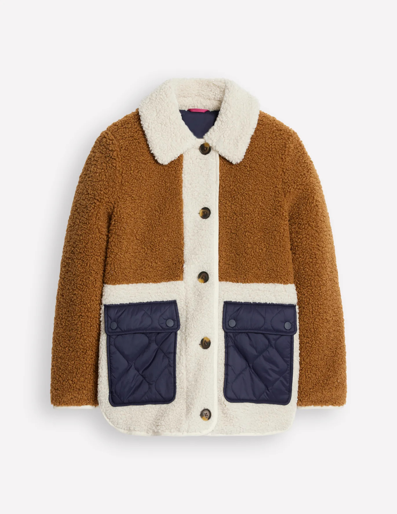 Borg Quilted Coat | Boden (US)