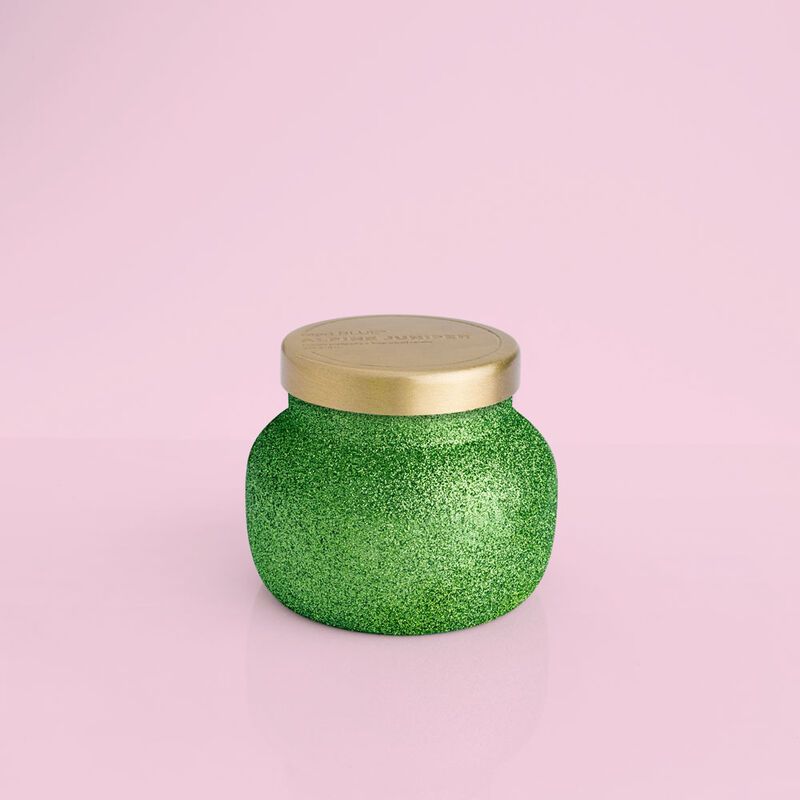 Buy Alpine Juniper Glam Petite Jar, 8 oz for USD 24.00 | Capri Blue | Capri-Blue