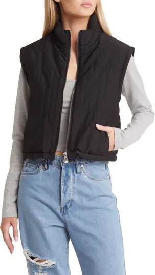 Cropped Puffer Vest | Nordstrom
