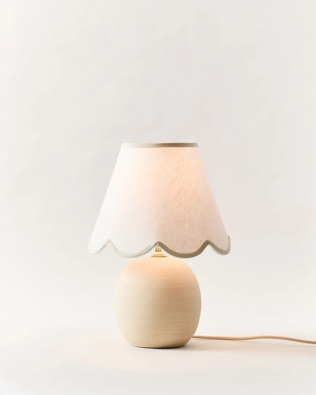Cottage Stoneware Lamp - Small | Farmhouse Pottery