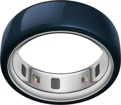 Oura - Ring 4 Ceramic - Smart Ring - Size Before You Buy with OR4 Sizing Kit - Size 9 - Midnight ... | Best Buy U.S.