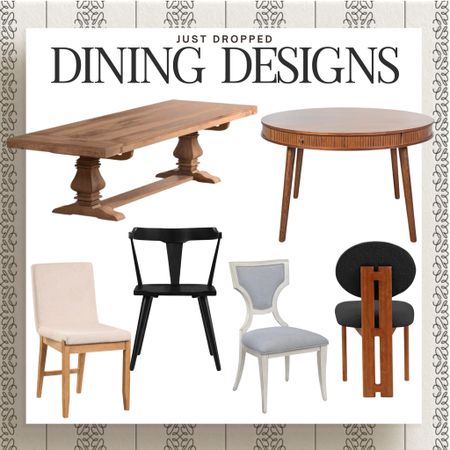 Just dropped - dining designs

Amazon, Rug, Home, Console, Amazon Home, Amazon Find, Look for Less, Living Room, Bedroom, Dining, Kitchen, Modern, Restoration Hardware, Arhaus, Pottery Barn, Target, Style, Home Decor, Summer, Fall, New Arrivals, CB2, Anthropologie, Urban Outfitters, Inspo, Inspired, West Elm, Console, Coffee Table, Chair, Pendant, Light, Light fixture, Chandelier, Outdoor, Patio, Porch, Designer, Lookalike, Art, Rattan, Cane, Woven, Mirror, Luxury, Faux Plant, Tree, Frame, Nightstand, Throw, Shelving, Cabinet, End, Ottoman, Table, Moss, Bowl, Candle, Curtains, Drapes, Window, King, Queen, Dining Table, Barstools, Counter Stools, Charcuterie Board, Serving, Rustic, Bedding, Hosting, Vanity, Powder Bath, Lamp, Set, Bench, Ottoman, Faucet, Sofa, Sectional, Crate and Barrel, Neutral, Monochrome, Abstract, Print, Marble, Burl, Oak, Brass, Linen, Upholstered, Slipcover, Olive, Sale, Fluted, Velvet, Credenza, Sideboard, Buffet, Budget Friendly, Affordable, Texture, Vase, Boucle, Stool, Office, Canopy, Frame, Minimalist, MCM, Bedding, Duvet, Looks for Less

#LTKHome #LTKSeasonal #LTKStyleTip
