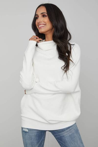 Blu Ivy Slouch Neck Dolman Pullover | Social Threads
