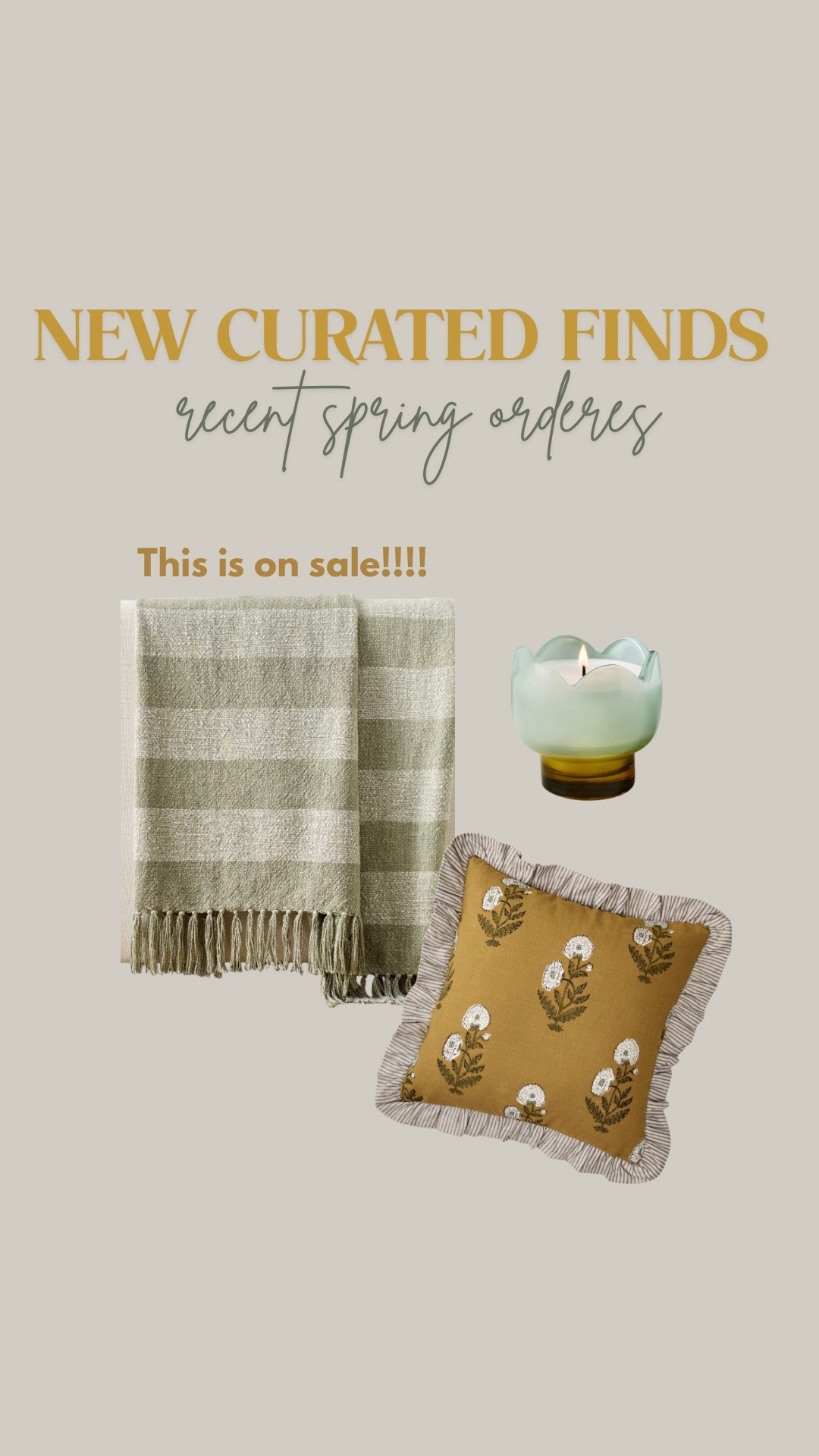 New  spring orders! 

#LTKSaleAlert #LTKOver40 #LTKHome